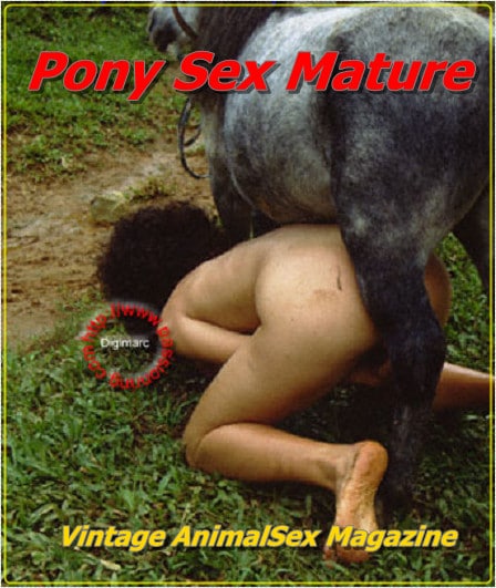Vintage AnimalSex Magazine - Pony Sex Mature