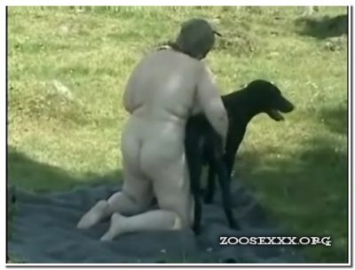 Caledonian - Zenya and her black dog